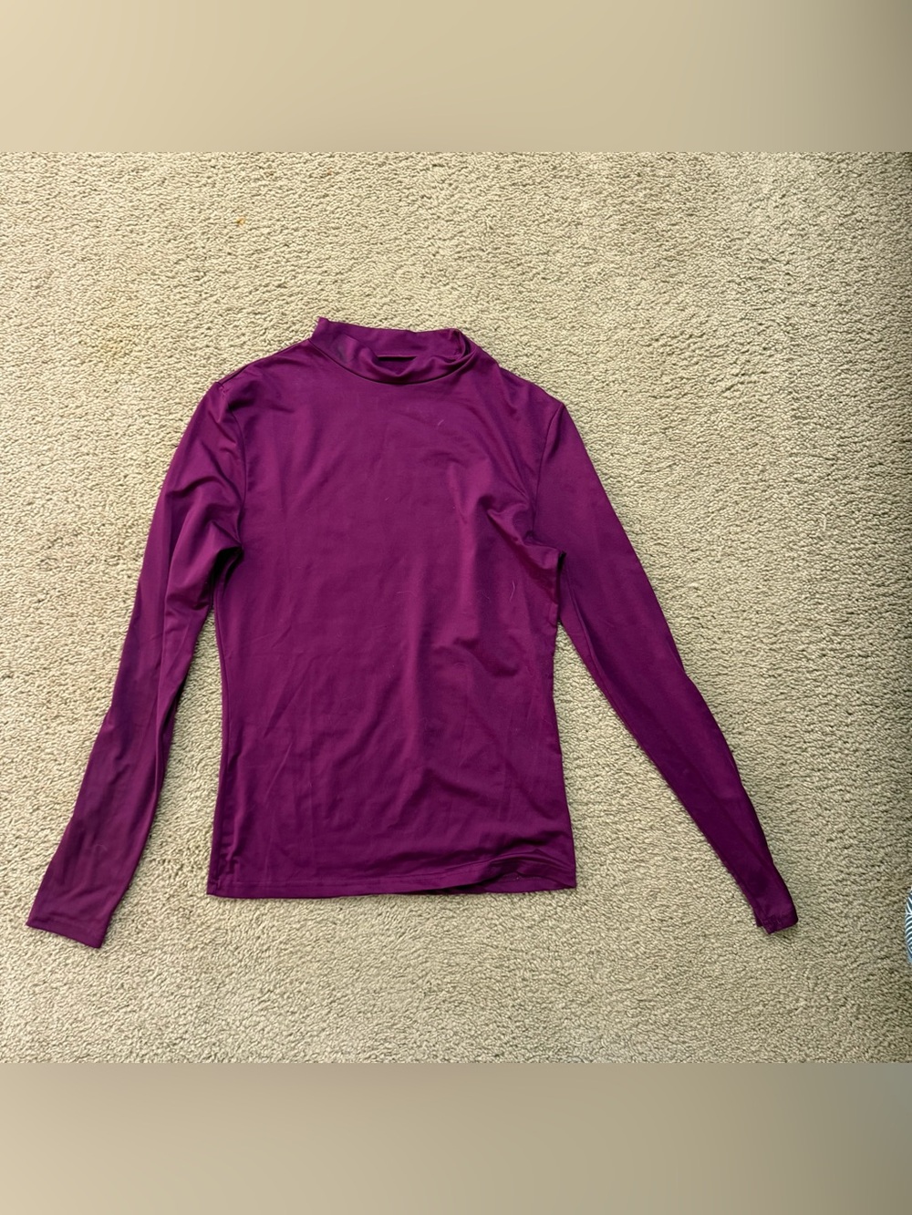 Horseware Mock Neck Baselayer Small Purple
